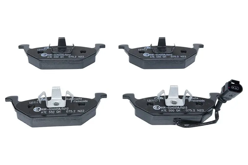 Handler.Part Brake pad set, disc brake ATE 13047071172 2