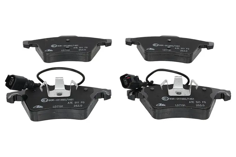 Handler.Part Brake pad set, disc brake ATE 13047071912 2