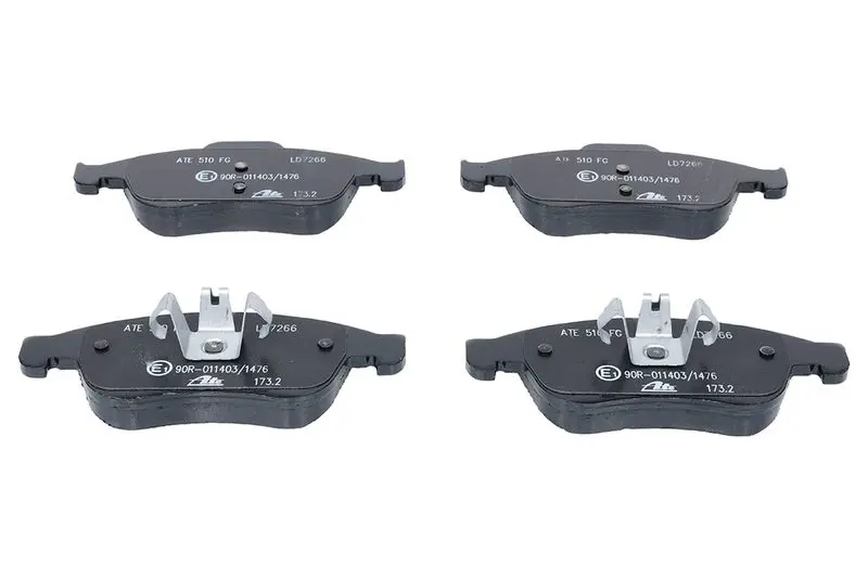 Handler.Part Brake pad set, disc brake ATE 13047072662 2