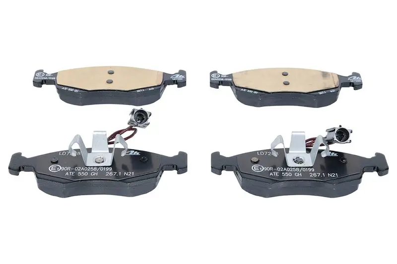 Handler.Part Brake pad set, disc brake ATE 13047072882 2