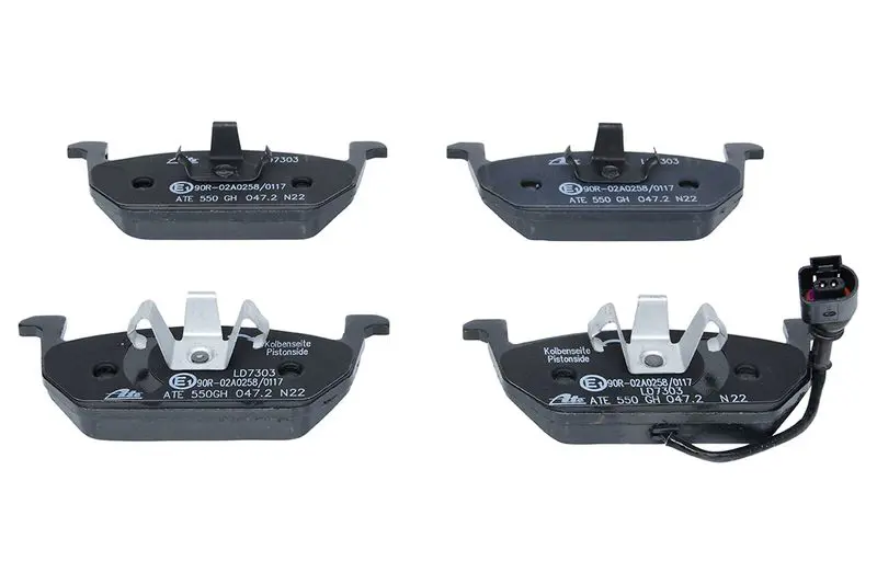 Handler.Part Brake pad set, disc brake ATE 13047073032 2