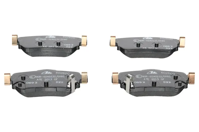 Handler.Part Brake pad set, disc brake ATE 13046026002 2