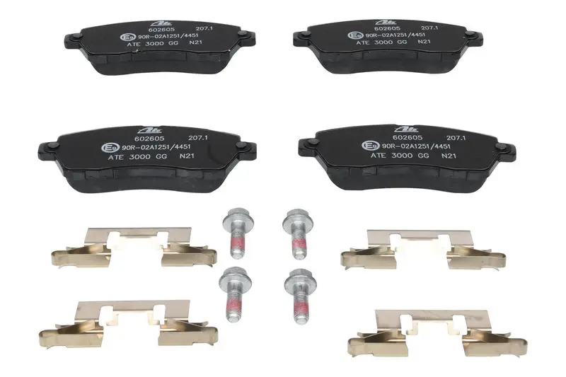 Handler.Part Brake pad set, disc brake ATE 13046026052 2