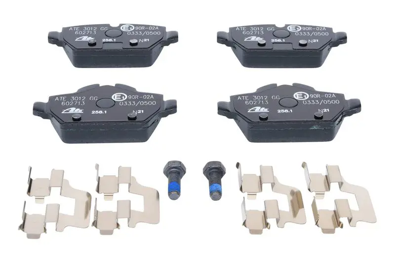 Handler.Part Brake pad set, disc brake ATE 13046027132 2