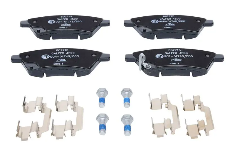 Handler.Part Brake pad set, disc brake ATE 13046027152 2