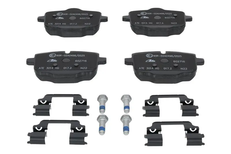 Handler.Part Brake pad set, disc brake ATE 13046027162 2