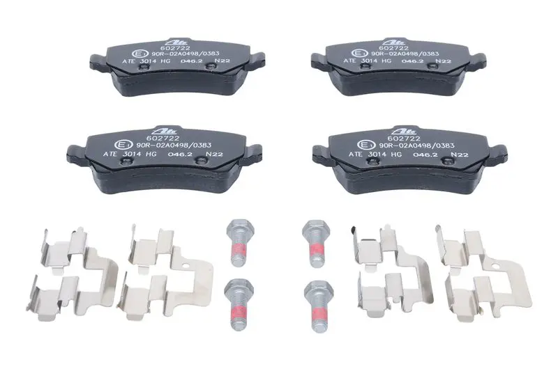 Handler.Part Brake pad set, disc brake ATE 13046027222 2