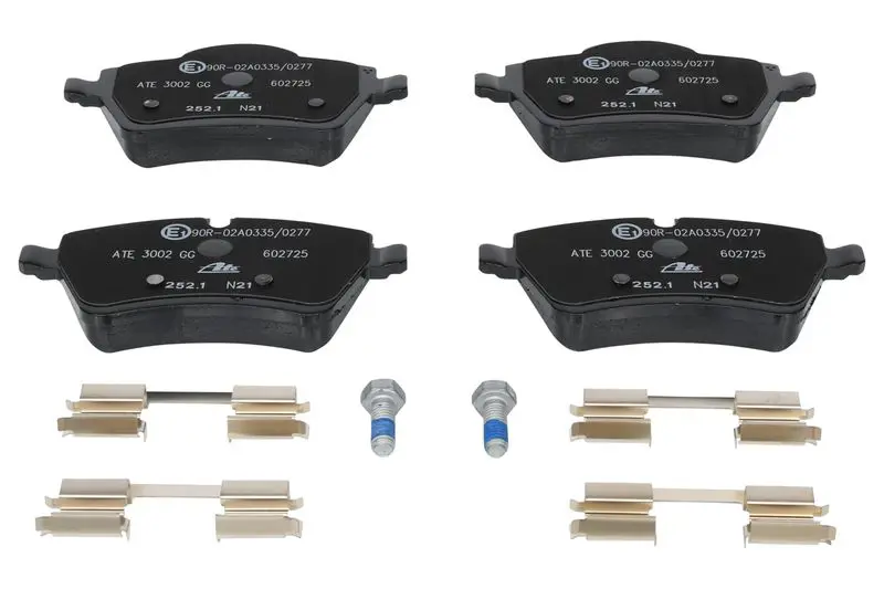 Handler.Part Brake pad set, disc brake ATE 13046027252 2