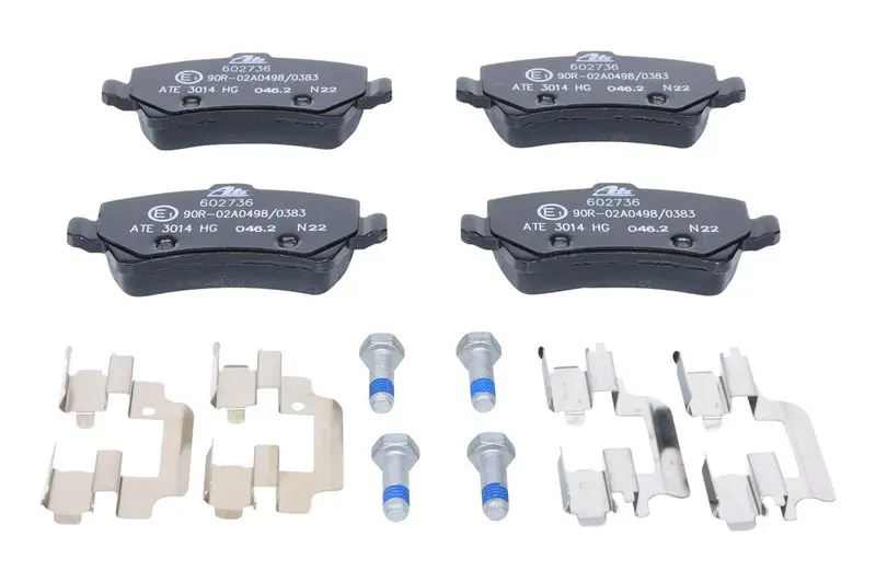 Handler.Part Brake pad set, disc brake ATE 13046027362 2