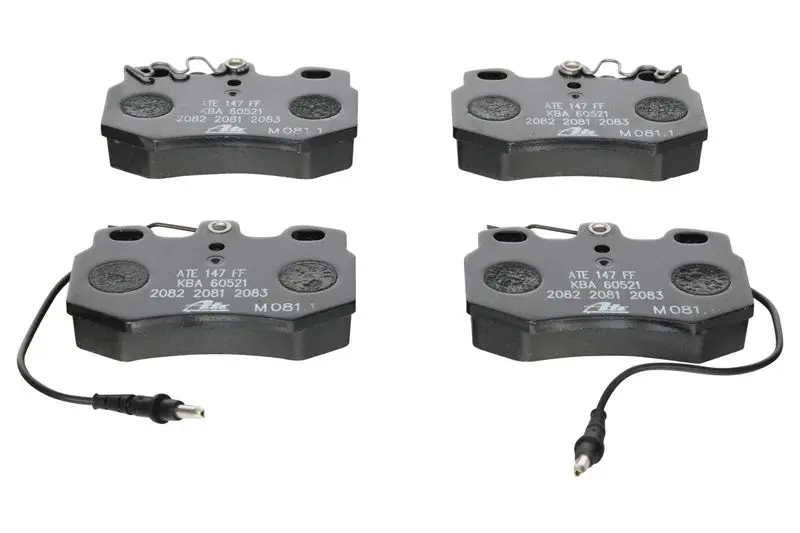 Handler.Part Brake pad set, disc brake ATE 13046029562 2