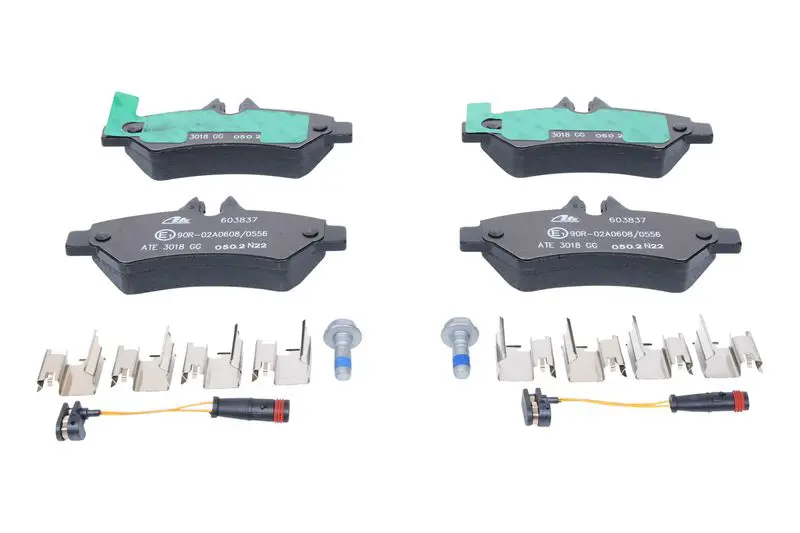 Handler.Part Brake pad set, disc brake ATE 13046038372 2