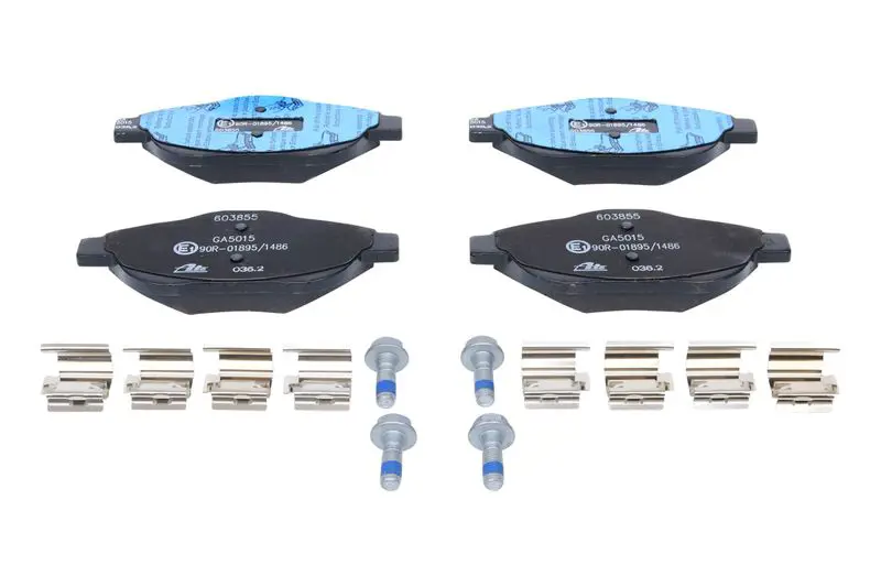 Handler.Part Brake pad set, disc brake ATE 13046038552 2