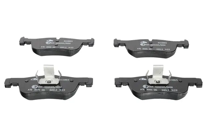 Handler.Part Brake pad set, disc brake ATE 13046038652 2