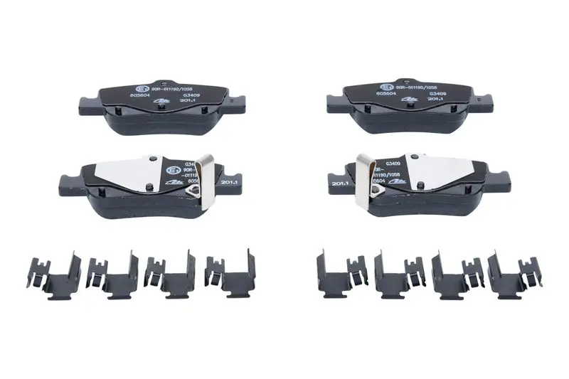 Handler.Part Brake pad set, disc brake ATE 13046056042 2