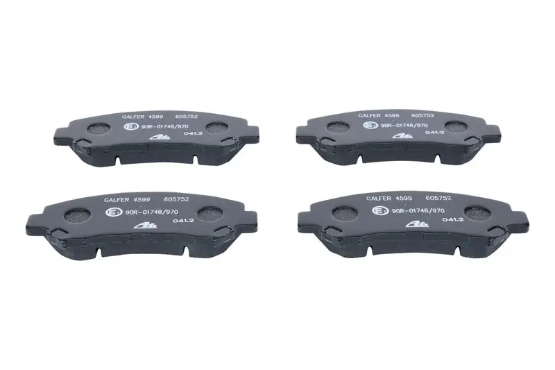 Handler.Part Brake pad set, disc brake ATE 13046057522 2