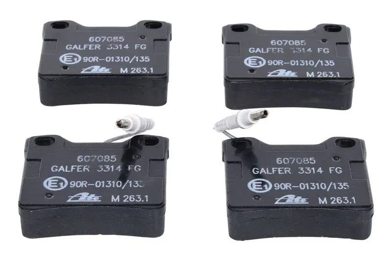 Handler.Part Brake pad set, disc brake ATE 13046070852 2