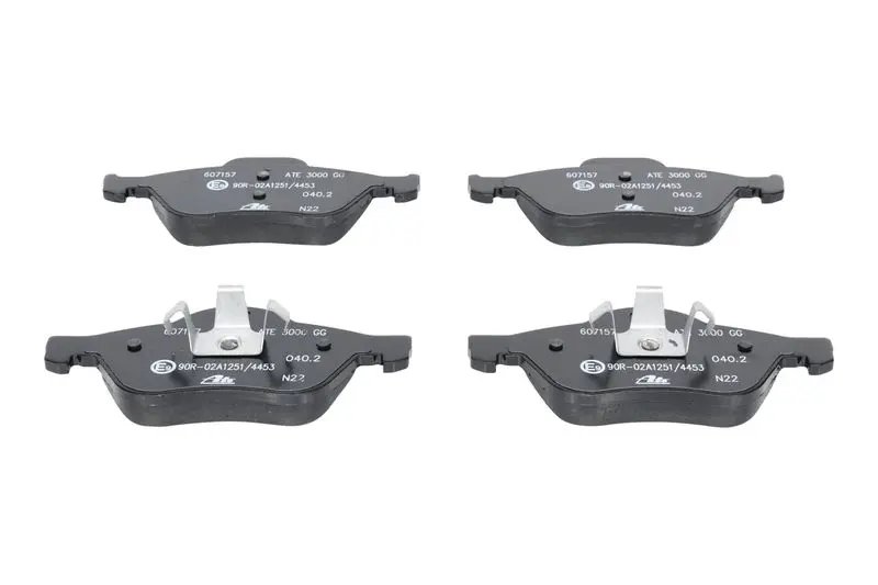 Handler.Part Brake pad set, disc brake ATE 13046071572 2