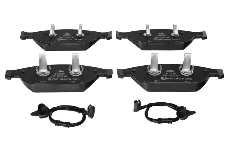 Handler.Part Brake pad set, disc brake ATE 13046072802 2