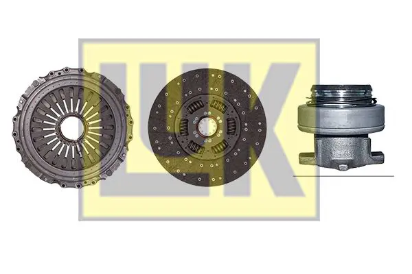 Handler.Part Clutch kit LUK 643308800 1