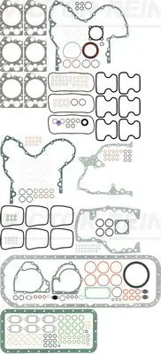 Handler.Part Full gasket set, engine VICTOR REINZ 012316004 1