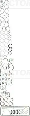 Handler.Part Full gasket set, engine VICTOR REINZ 012527515 1