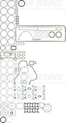 Handler.Part Full gasket set, engine VICTOR REINZ 012527518 1