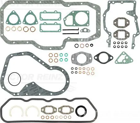 Handler.Part Full gasket set, engine VICTOR REINZ 015091906 1