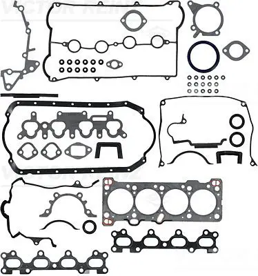 Handler.Part Full gasket set, engine VICTOR REINZ 015242506 1