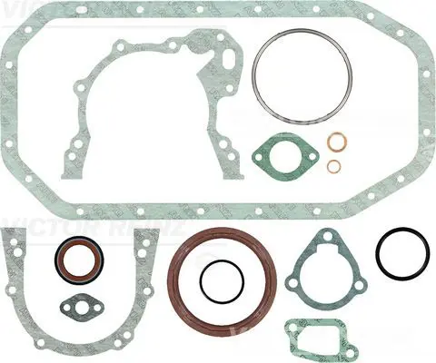 Handler.Part Gasket set, crank case VICTOR REINZ 082352201 1