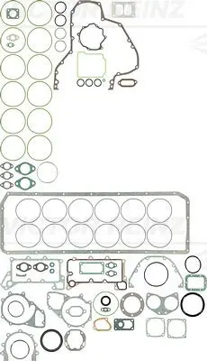 Handler.Part Gasket set, crank case VICTOR REINZ 082360107 1