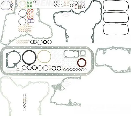 Handler.Part Gasket set, crank case VICTOR REINZ 082487503 1