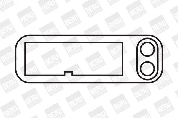 Handler.Part Ignition coil BERU ZS043 2