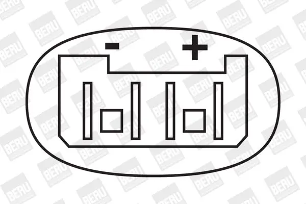 Handler.Part Ignition coil BERU ZS247 2