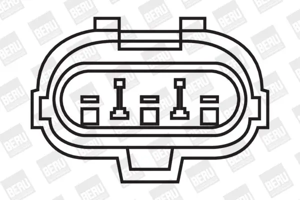 Handler.Part Ignition coil BERU ZS267 2