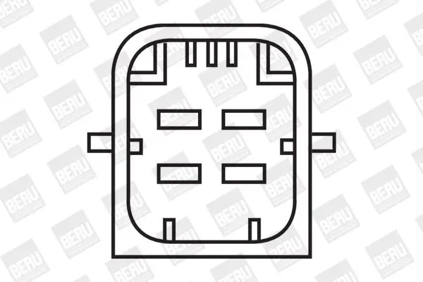 Handler.Part Ignition coil BERU ZS381 2