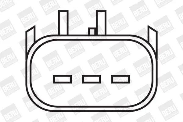Handler.Part Ignition coil BERU ZSE028 1