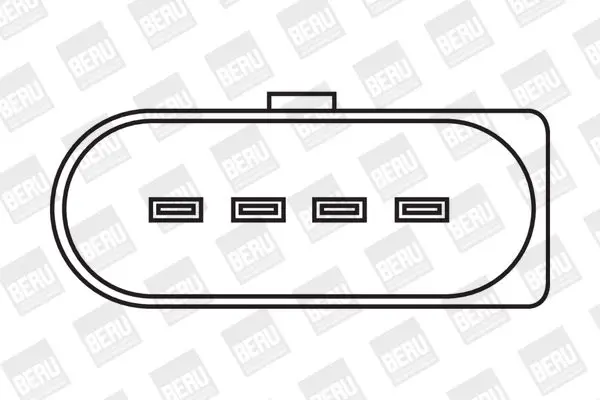 Handler.Part Ignition coil BERU ZSE033 3