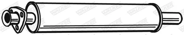 Handler.Part Front silencer WALKER 04217 1