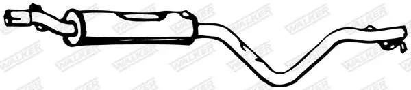 Handler.Part Front silencer WALKER 04636 10