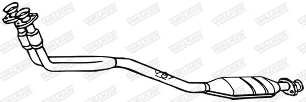 Handler.Part Front silencer WALKER 05299 1