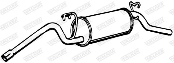 Handler.Part End silencer WALKER 08176 1