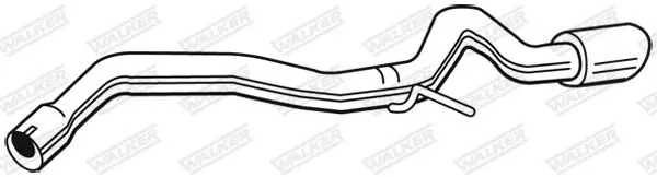 Handler.Part Exhaust pipe WALKER 10487 1