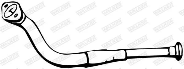 Handler.Part Exhaust pipe WALKER 13640 1