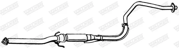 Handler.Part Middle silencer WALKER 16434 1