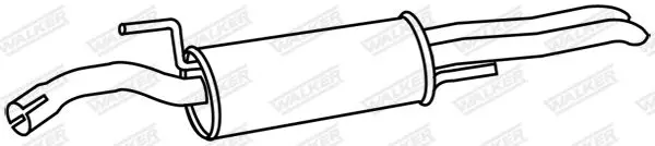 Handler.Part End silencer WALKER 17586 1