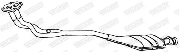 Handler.Part Catalytic converter WALKER 18384 1