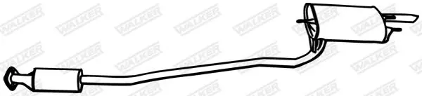 Handler.Part End silencer WALKER 18587 1