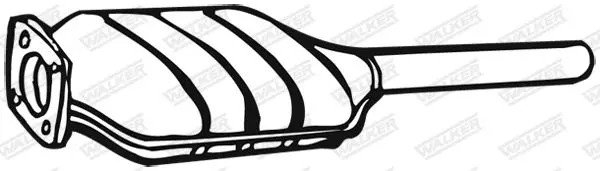 Handler.Part Catalytic converter WALKER 20286 1