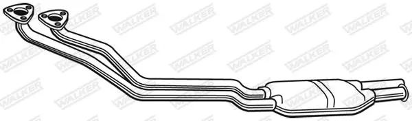 Handler.Part Catalytic converter WALKER 20503 1