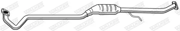 Handler.Part Catalytic converter WALKER 20676 9